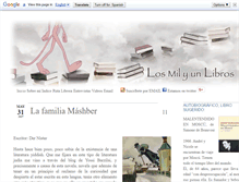 Tablet Screenshot of losmilyunlibros.com